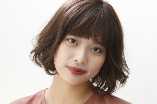 大人可愛い無造作ボブ★アンティークアッシュ