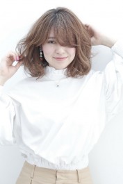 ボリュームふんわりお悩み改善パーマ