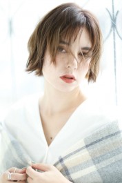 うざバング☆前下がりショートボブ