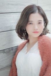 クラシカル☆モードなパリジャンアッシュゆるふわボブ